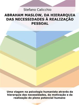 cover image of Abraham Maslow, da hierarquia das necessidades à realização pessoal